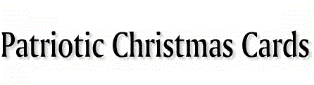 Patriotic Christmas Cards
