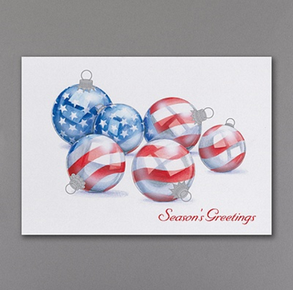 Patriotic Christmas Cards